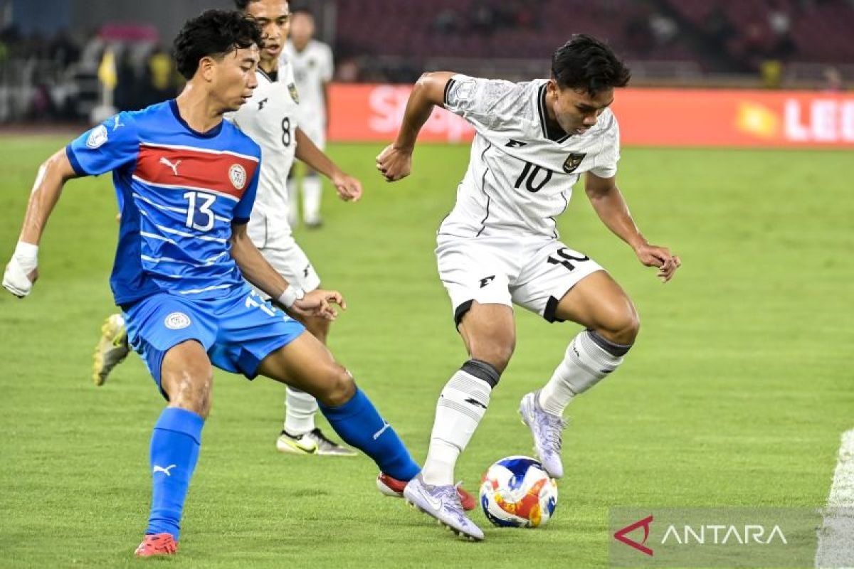 Gol Penyemangat: Timnas Indonesia U23 Unggul 1-0 di Babak Pertama