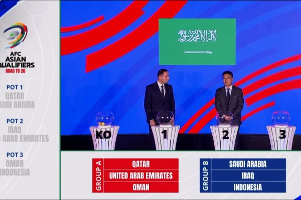 Indonesia Ditempatkan dalam Grup Bersama Irak dan Arab Saudi untuk Kualifikasi Piala Dunia - ANTARA News
